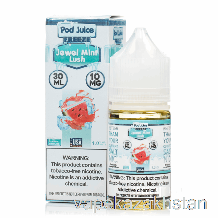 Vape Disposable FREEZE Jewel Mint Lush - Pod Juice - 30mL 10mg